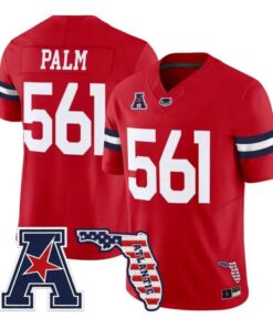 Palm Jersey #561 Florida Atlantic Owls 2026 Florida Patch Vapor Stitched by My Store NCAA Football Jerseys