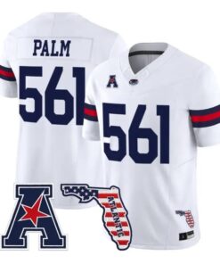 Palm Jersey #561 Florida Atlantic Owls 2026 Florida Patch Vapor Stitched by My Store NCAA Football Jerseys