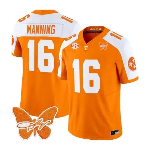 Peyton Manning Jersey #16 Tennessee Volunteers 2026 Stitched 4 Peyton Manning Jersey #16 Tennessee Volunteers 2026 Stitched by My Store NCAA Football Jerseys