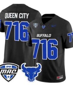 Queen City Jersey #716 Buffalo Bulls 2026 All Stitched by My Store NCAA Football Jerseys