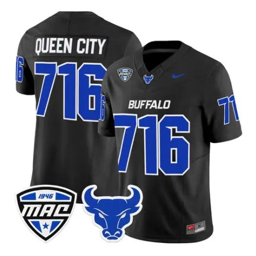 Queen City Jersey #716 Buffalo Bulls 2026 All Stitched 2 Queen City Jersey #716 Buffalo Bulls 2026 All Stitched by My Store NCAA Football Jerseys