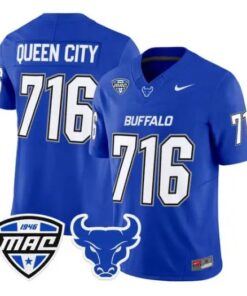 Queen City Jersey #716 Buffalo Bulls 2026 All Stitched 9 Queen City Jersey #716 Buffalo Bulls 2026 All Stitched by My Store NCAA Football Jerseys
