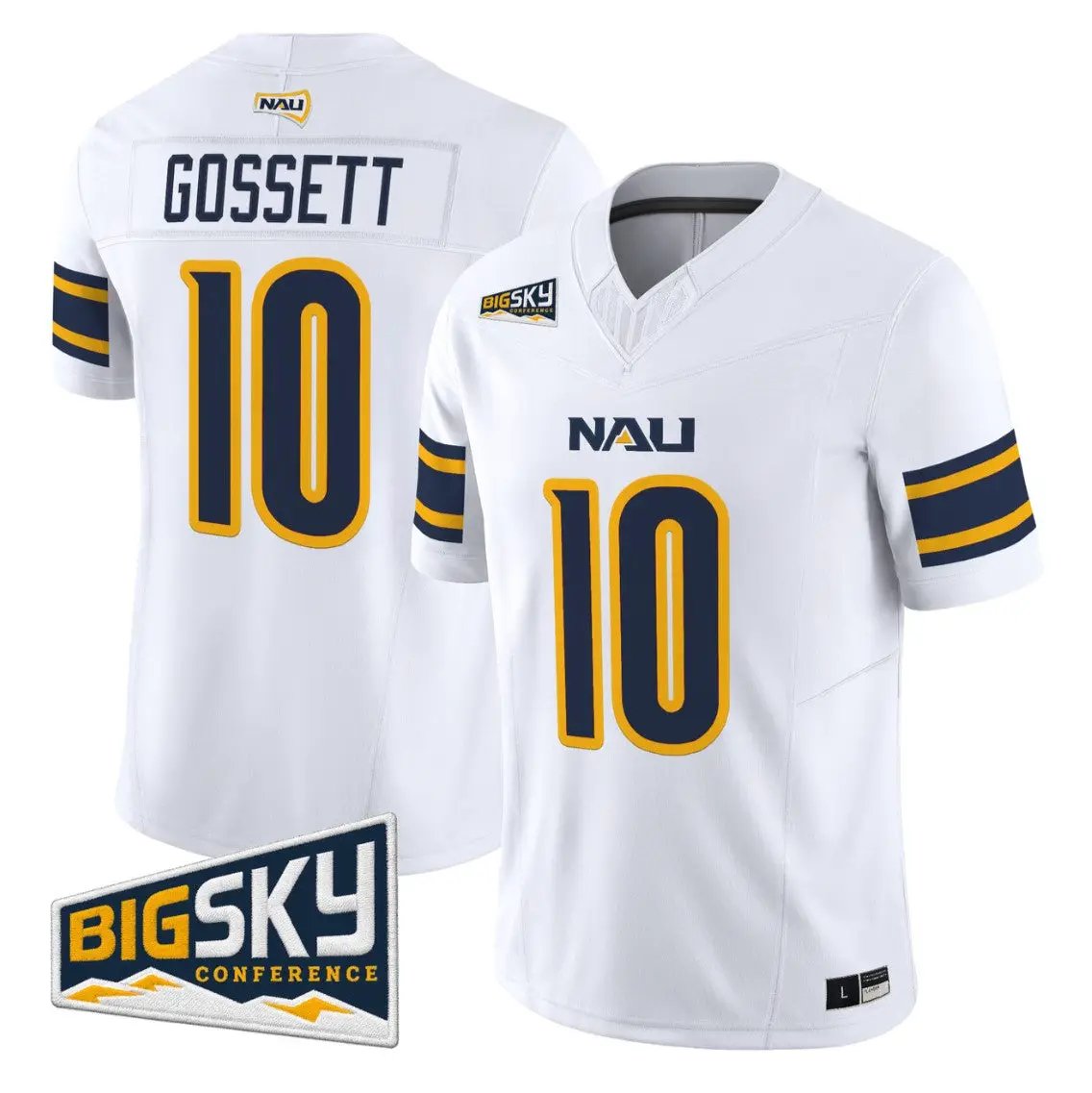 Quran Gossett Jersey #10 Northern Arizona Lumberjacks 2026 Vapor Stitched 3 Quran Gossett Jersey #10 Northern Arizona Lumberjacks 2026 Vapor Stitched by My Store NCAA Football Jerseys