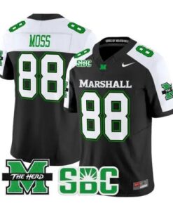 Randy Moss Jersey #88 Marshall Thundering Herd All Stitched by My Store NCAA Football Jerseys