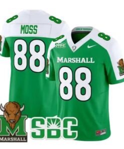 Randy Moss Jersey #88 Marshall Thundering Herd All Stitched by My Store NCAA Football Jerseys