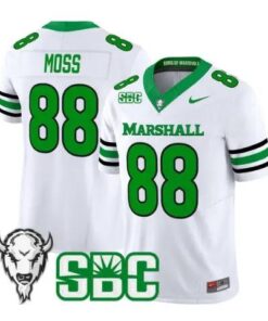 Randy Moss Jersey #88 Marshall Thundering Herd All Stitched by My Store NCAA Football Jerseys