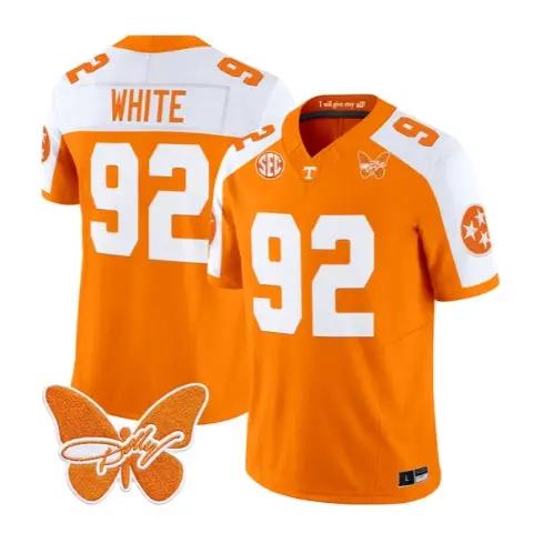Reggie White Jersey #92 Tennessee Volunteers 2026 Stitched 4 Reggie White Jersey #92 Tennessee Volunteers 2026 Stitched by My Store NCAA Football Jerseys