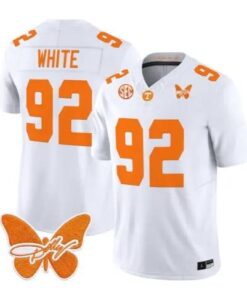 Reggie White Jersey #92 Tennessee Volunteers 2026 Stitched 12 Reggie White Jersey #92 Tennessee Volunteers 2026 Stitched by My Store NCAA Football Jerseys
