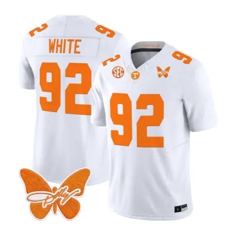 Reggie White Jersey #92 Tennessee Volunteers 2026 Stitched 6 Reggie White Jersey #92 Tennessee Volunteers 2026 Stitched by My Store NCAA Football Jerseys