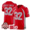 Robert Smith Jersey #32 Ohio State Buckeyes 1990 Throwback Stitched by My Store NCAA Football Jerseys