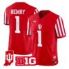 Roman Hemby Jersey #1 Indiana Hoosiers 2026 Indiana State Patch Vapor Stitched 5 Roman Hemby Jersey #1 Indiana Hoosiers 2026 Indiana State Patch Vapor Stitched by My Store NCAA Football Jerseys