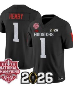 Roman Hemby Jersey #1 Indiana Hoosiers 2026 Glitter Vapor All Stitched 8 Roman Hemby Jersey #1 Indiana Hoosiers 2026 Glitter Vapor All Stitched by My Store NCAA Football Jerseys
