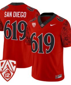 San Diego Jersey #619 San Diego State Aztecs 2026 Vapor Stitched by My Store NCAA Football Jerseys