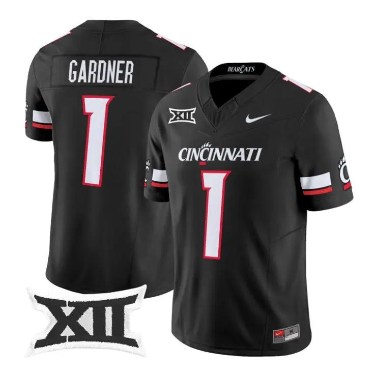 Sauce Gardner Jersey #1 Cincinnati Bearcats 2026 Vapor Limited Stitched by My Store NCAA Football Jerseys