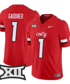Sauce Gardner Jersey #1 Cincinnati Bearcats 2026 Vapor Limited Stitched by My Store NCAA Football Jerseys