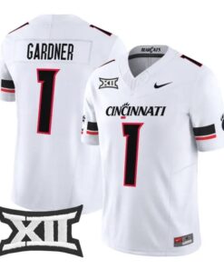 Sauce Gardner Jersey #1 Cincinnati Bearcats 2026 Vapor Limited Stitched by My Store NCAA Football Jerseys