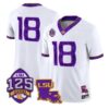 Silent Season Jersey #18 LSU Tigers Silent Season of 1918 Louisiana Patch Stitched 5 Silent Season Jersey #18 LSU Tigers Silent Season of 1918 Louisiana Patch Stitched by My Store NCAA Football Jerseys