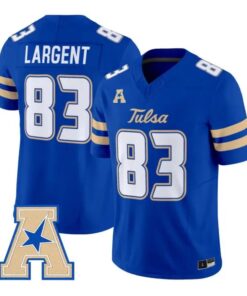 Steve Largent Jersey #83 Tulsa Golden Hurricane 2026 Vapor Stitched by My Store NCAA Football Jerseys