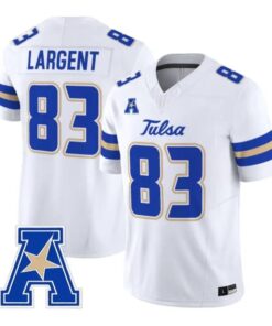 Steve Largent Jersey #83 Tulsa Golden Hurricane 2026 Vapor Stitched by My Store NCAA Football Jerseys