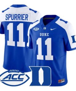Steve Spurrier Jersey #11 Duke Blue Devils 2026 Limited All Stitched 8 Steve Spurrier Jersey #11 Duke Blue Devils 2026 Limited All Stitched by My Store NCAA Football Jerseys