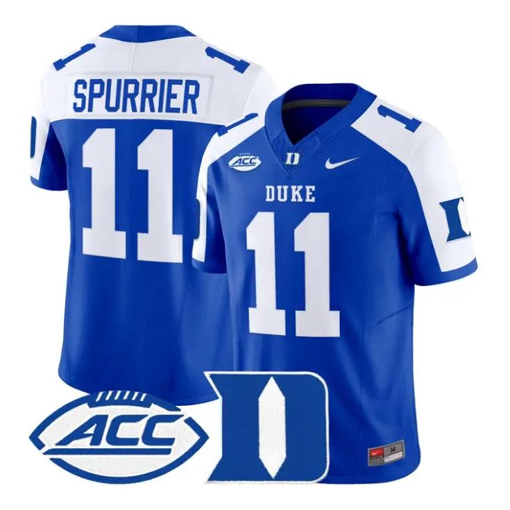 Steve Spurrier Jersey #11 Duke Blue Devils 2026 Limited All Stitched 3 Steve Spurrier Jersey #11 Duke Blue Devils 2026 Limited All Stitched by My Store NCAA Football Jerseys