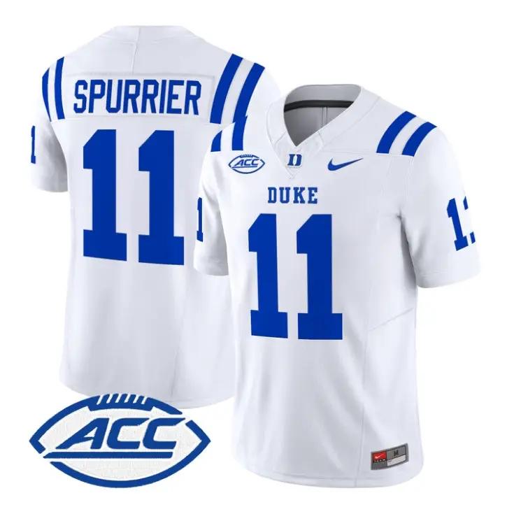 Steve Spurrier Jersey #11 Duke Blue Devils 2026 Limited All Stitched 5 Steve Spurrier Jersey #11 Duke Blue Devils 2026 Limited All Stitched by My Store NCAA Football Jerseys
