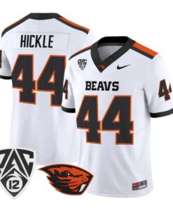 Takari Hickle Jersey #44 Oregon State Beavers 2026 Limited Stitched by My Store NCAA Football Jerseys