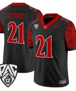 Tano Letuli Jersey #21 San Diego State Aztecs 2026 Vapor Stitched by My Store NCAA Football Jerseys
