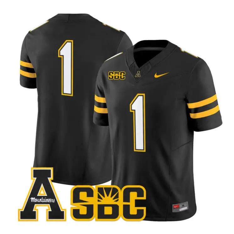 Team Jersey #1 App State Mountaineers 2026 Vapor Limited Stitched 2 Team Jersey #1 App State Mountaineers 2026 Vapor Limited Stitched by My Store NCAA Football Jerseys