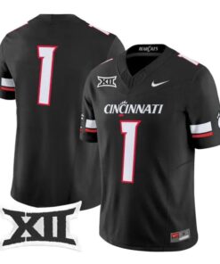 Team Jersey #1 Cincinnati Bearcats 2026 Football Vapor Limited Stitched by My Store NCAA Football Jerseys