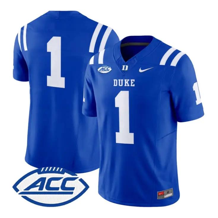 Team Jersey #1 Duke Blue Devils 2026 Vapor Limited All Stitched 4 Team Jersey #1 Duke Blue Devils 2026 Vapor Limited All Stitched by My Store NCAA Football Jerseys