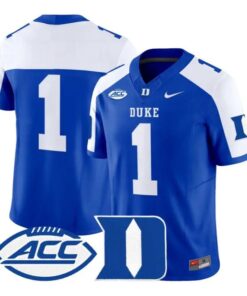 Team Jersey #1 Duke Blue Devils 2026 Vapor Limited All Stitched 8 Team Jersey #1 Duke Blue Devils 2026 Vapor Limited All Stitched by My Store NCAA Football Jerseys