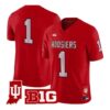 Team Jersey #1 Indiana Hoosiers 90s Throwback 2026 Vapor Limited Stitched 9 Team Jersey #1 Indiana Hoosiers 90s Throwback 2026 Vapor Limited Stitched by My Store NCAA Football Jerseys