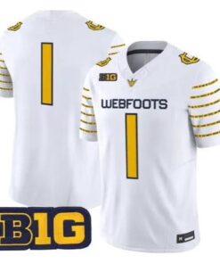Team Jersey #1 Oregon Ducks 1916 Throwback 2026 Vapor Stitched 4 Team Jersey #1 Oregon Ducks 1916 Throwback 2026 Vapor Stitched by My Store NCAA Football Jerseys