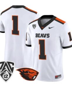 Team Jersey #1 Oregon State Beavers 2026 Vapor Limited All Stitched by My Store NCAA Football Jerseys