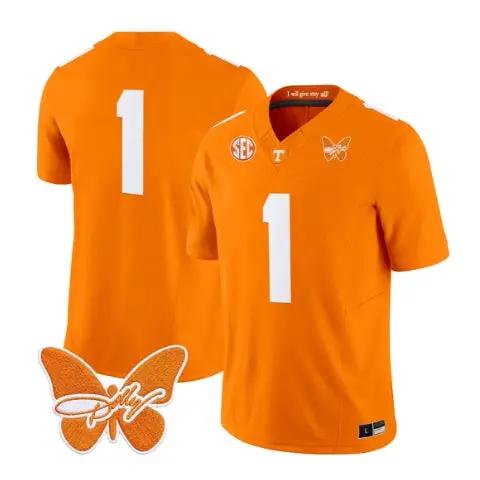Team Jersey #1 Tennessee Volunteers 2026 Vapor Stitched 5 Team Jersey #1 Tennessee Volunteers 2026 Vapor Stitched by My Store NCAA Football Jerseys