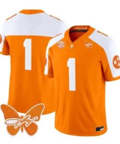 Team Jersey #1 Tennessee Volunteers 2026 Vapor Stitched 10 Team Jersey #1 Tennessee Volunteers 2026 Vapor Stitched by My Store NCAA Football Jerseys