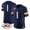 Team Jersey #1 Virginia Cavaliers 2026 Vapor Limited Stitched by My Store NCAA Football Jerseys