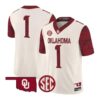 Team Jesey #1 Oklahoma Sooners 2026 Rough Rider Vapor Limited Stitched 8 Team Jesey #1 Oklahoma Sooners 2026 Rough Rider Vapor Limited Stitched by My Store NCAA Football Jerseys