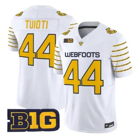 Teitum Tuioti Jersey #44 Oregon Ducks 1916 Throwback Stitched 2 Teitum Tuioti Jersey #44 Oregon Ducks 1916 Throwback Stitched by My Store NCAA Football Jerseys