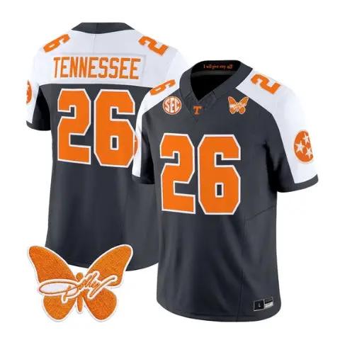 Tennessee Jersey #26 Tennessee Volunteers 2026 All Stitched 2 Tennessee Jersey #26 Tennessee Volunteers 2026 All Stitched by My Store NCAA Football Jerseys