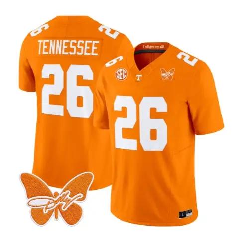 Tennessee Jersey #26 Tennessee Volunteers 2026 All Stitched 5 Tennessee Jersey #26 Tennessee Volunteers 2026 All Stitched by My Store NCAA Football Jerseys