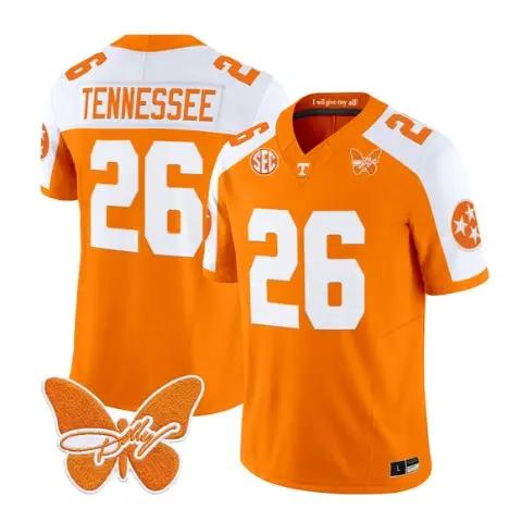 Tennessee Jersey #26 Tennessee Volunteers 2026 All Stitched 4 Tennessee Jersey #26 Tennessee Volunteers 2026 All Stitched by My Store NCAA Football Jerseys
