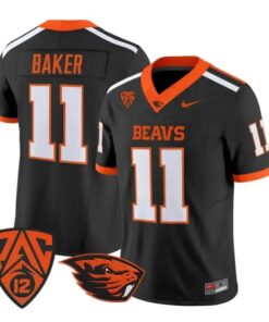 Terry Baker Jersey #11 Oregon State Beavers 2026 Vapor All Stitched 7 Terry Baker Jersey #11 Oregon State Beavers 2026 Vapor All Stitched by My Store NCAA Football Jerseys
