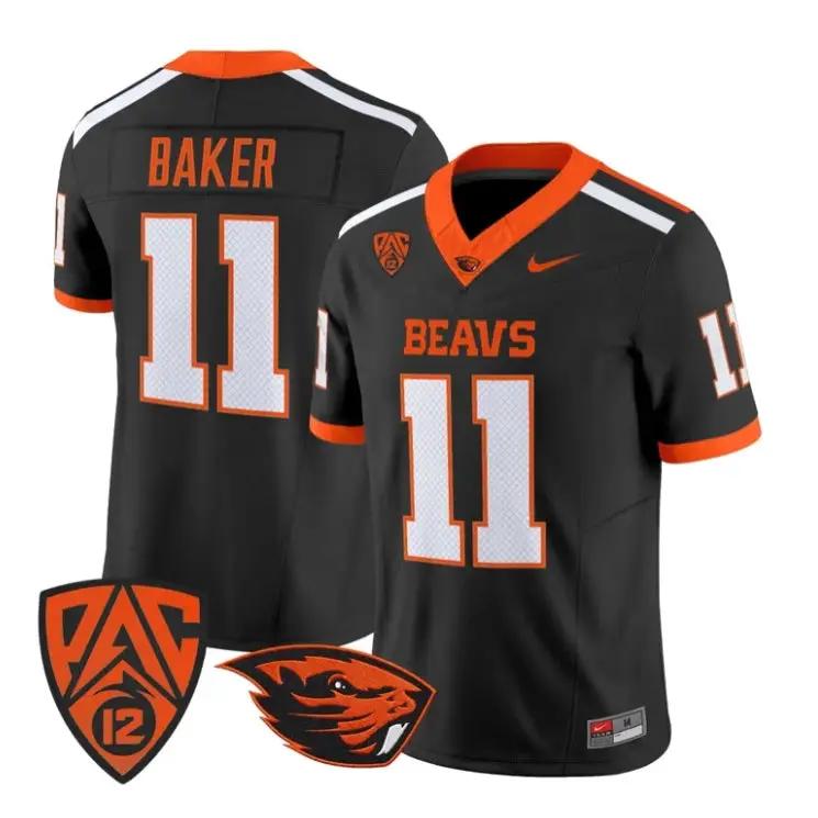 Terry Baker Jersey #11 Oregon State Beavers 2026 Vapor All Stitched 2 Terry Baker Jersey #11 Oregon State Beavers 2026 Vapor All Stitched by My Store NCAA Football Jerseys