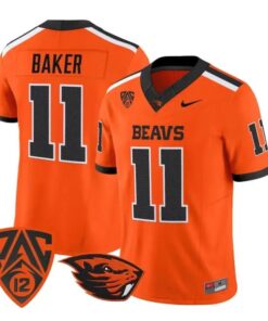 Terry Baker Jersey #11 Oregon State Beavers 2026 Vapor All Stitched 9 Terry Baker Jersey #11 Oregon State Beavers 2026 Vapor All Stitched by My Store NCAA Football Jerseys