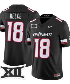 Travis Kelce Jersey #18 Cincinnati Bearcats 2026 Vapor Limited Stitched by My Store NCAA Football Jerseys