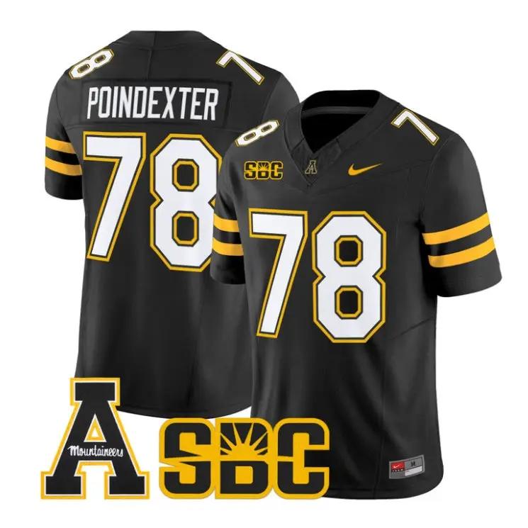 Tyriq Poindexter Jersey #78 App State Mountaineers 2026 All Stitched 2 Tyriq Poindexter Jersey #78 App State Mountaineers 2026 All Stitched by My Store NCAA Football Jerseys