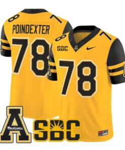 Tyriq Poindexter Jersey #78 App State Mountaineers 2026 All Stitched 7 Tyriq Poindexter Jersey #78 App State Mountaineers 2026 All Stitched by My Store NCAA Football Jerseys