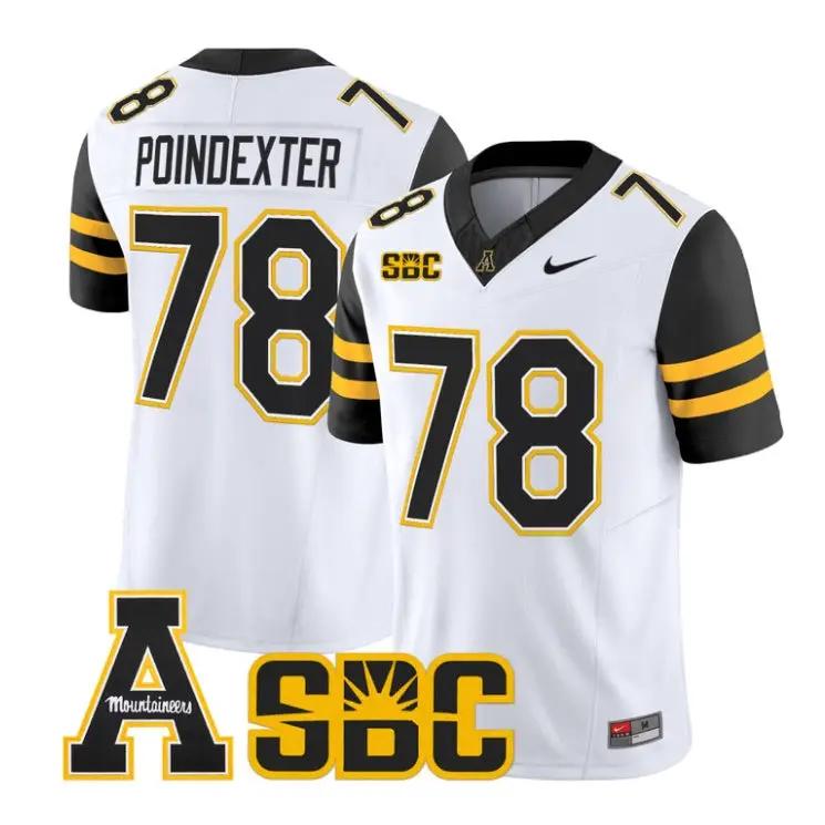 Tyriq Poindexter Jersey #78 App State Mountaineers 2026 All Stitched 4 Tyriq Poindexter Jersey #78 App State Mountaineers 2026 All Stitched by My Store NCAA Football Jerseys